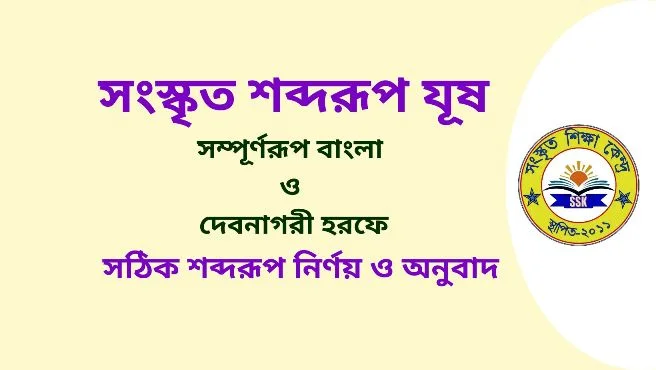 সংস্কৃত শব্দরূপ যূষ