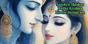 Sanskrit Shlokas Radha Krishna Bio for Instagram